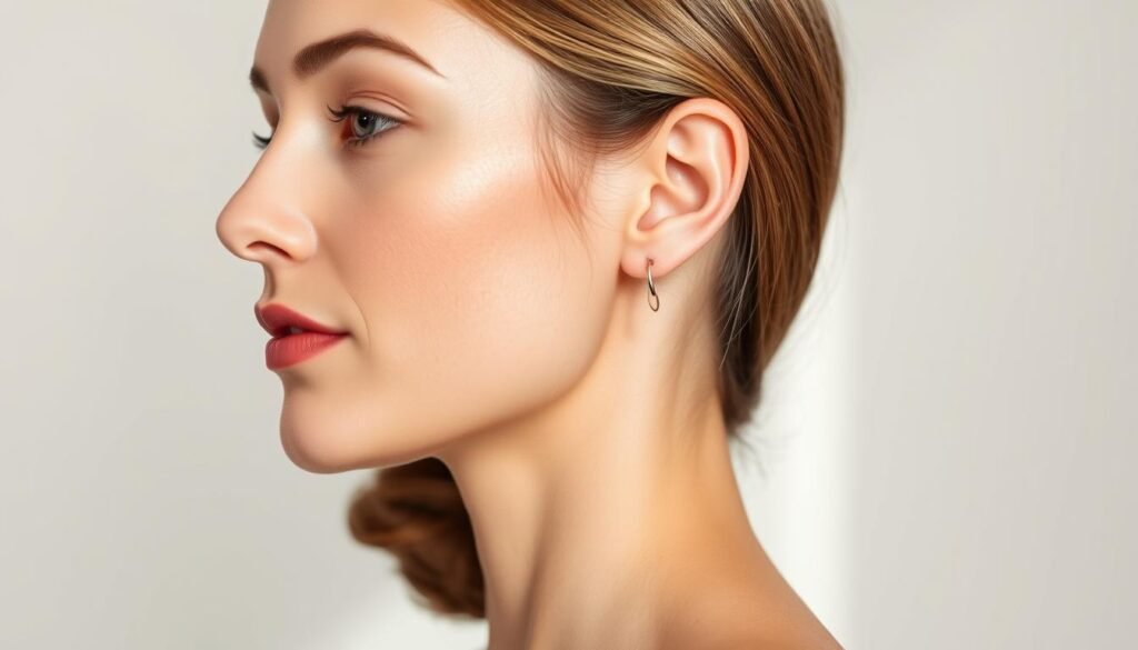 שיפור סימטריה פנית דרך הגבלת הסנפיר