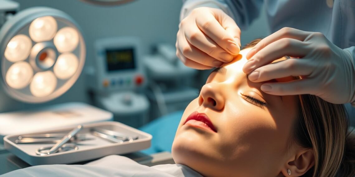 brow lift surgery for facial rejuvenation