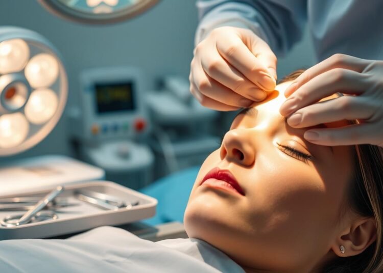 brow lift surgery for facial rejuvenation