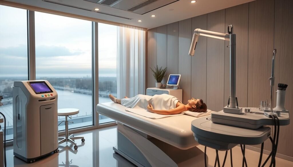 תהליך טיפול בלייזר קוסמטי