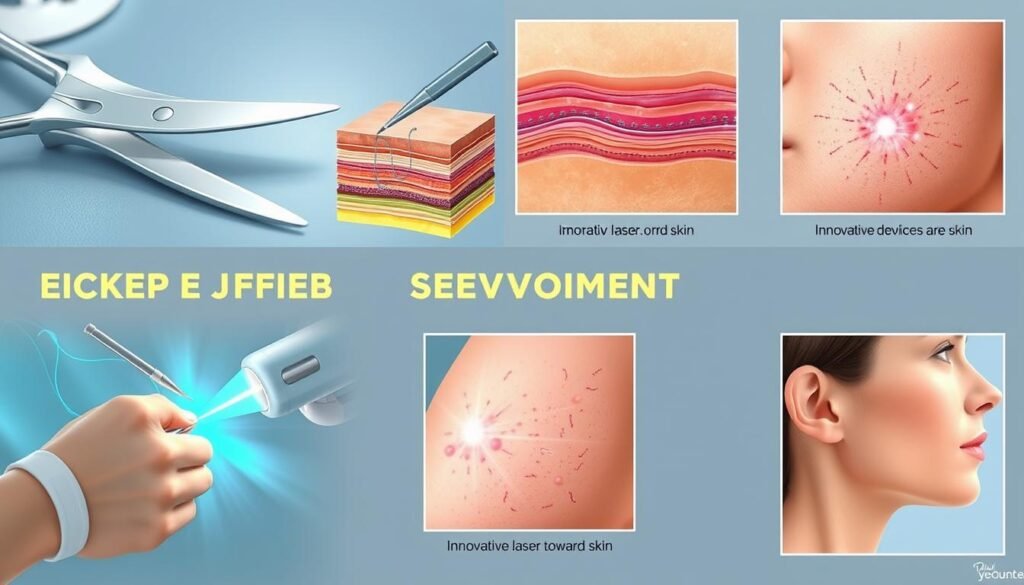 טכניקות לתיקון צלקות טכניקות לתיקון צלקות