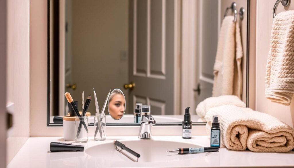 עיצוב גבות בבית עיצוב גבות בבית