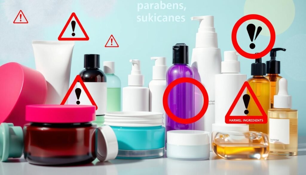 חומרים רעים בטיפוח העור