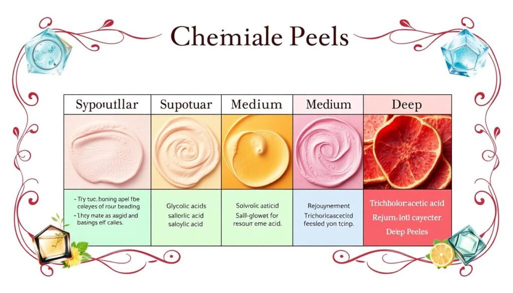 סוגי פילינג כימי