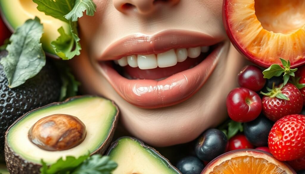 תזונה לשפתיים בריאות תזונה לשפתיים בריאות