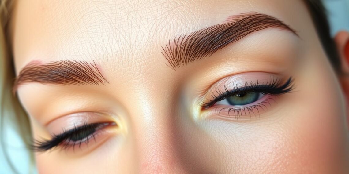 עיצוב גבות מותאמות אישית