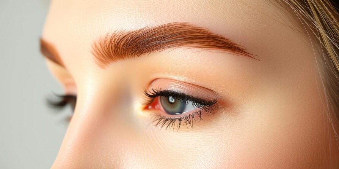 עיצוב גבות למראה טבעי