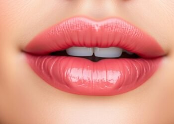 עיצוב שפתיים למראה מלא