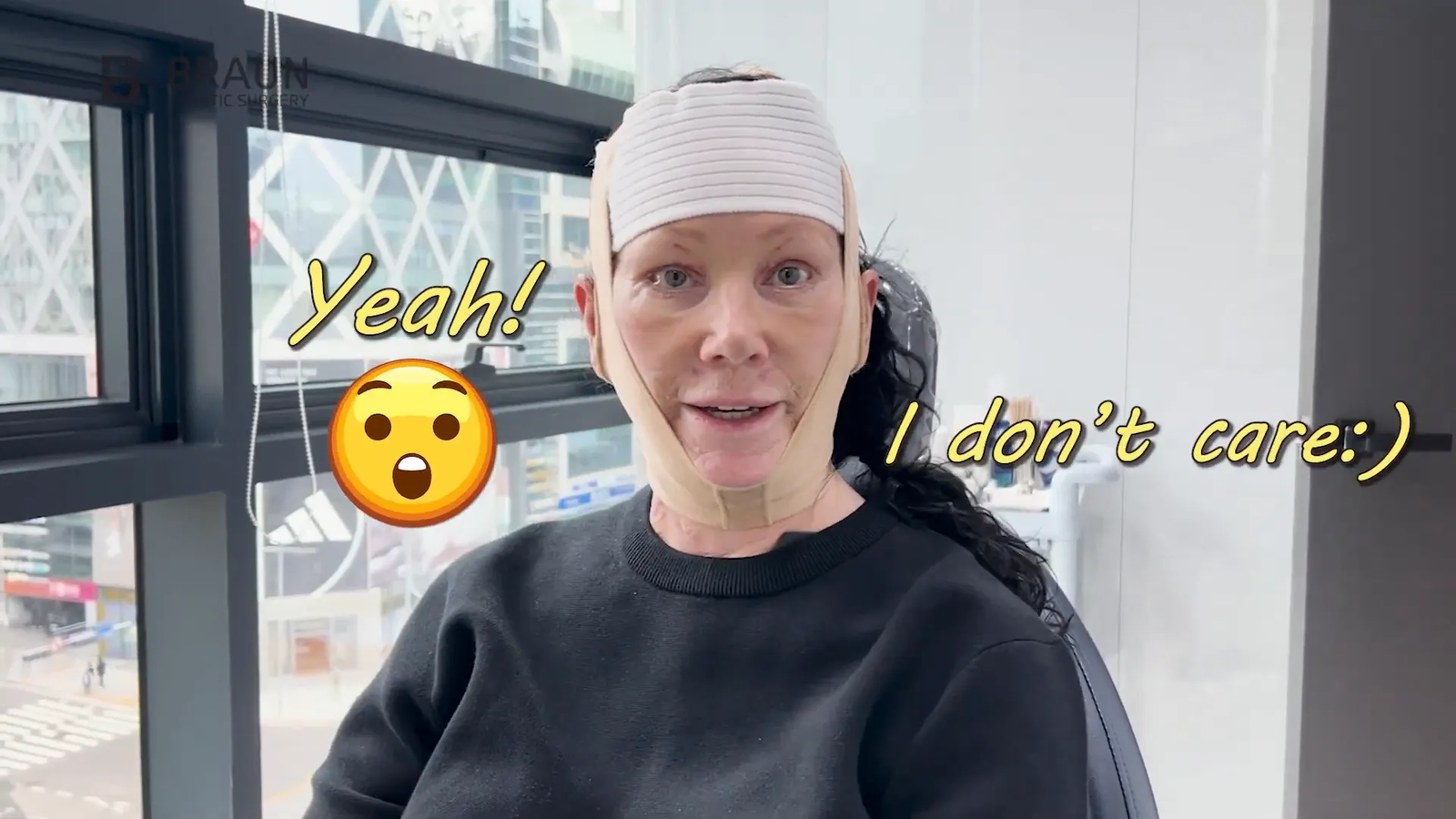 סרינה בגנים קוריאניים לאחר הניתוח