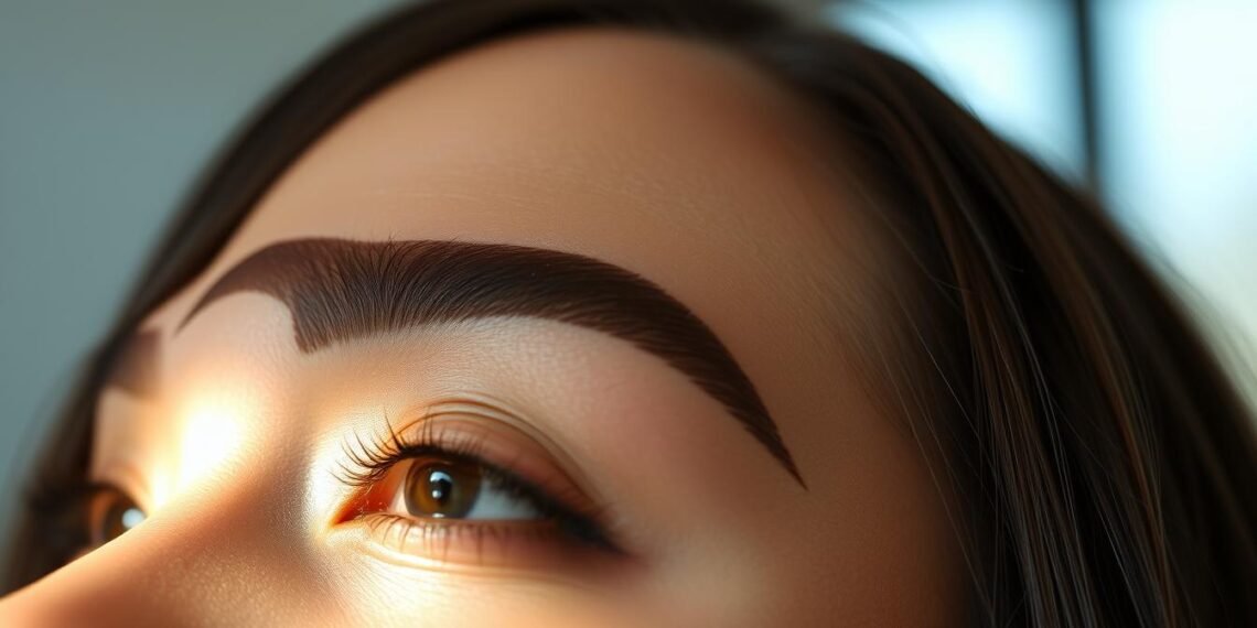 עיצוב גבות בצורה מדויקת