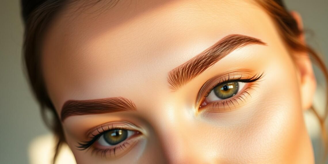 עיצוב מדויק של גבות